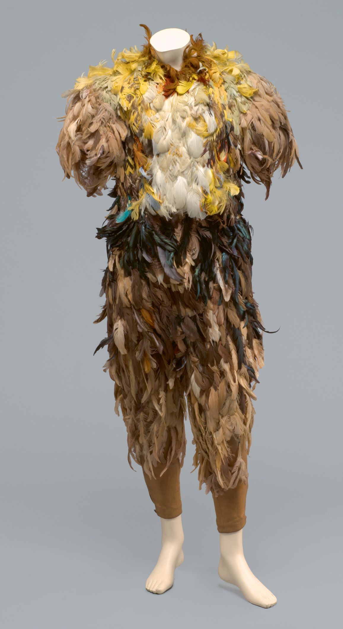 Rollenkostüm des Papageno aus "Die Zauberflöte" von Wolfgang A. Mozart