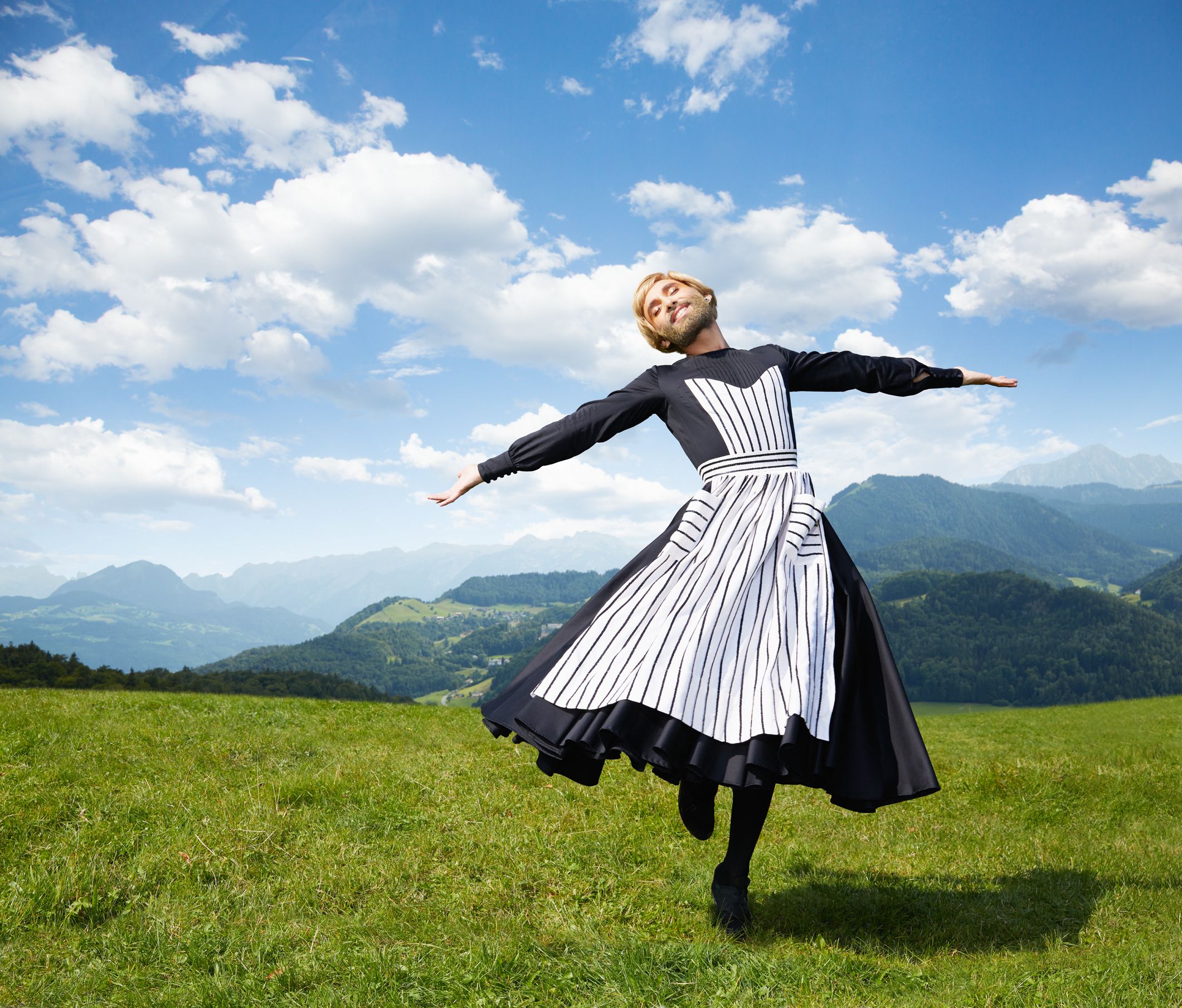 Conchita im "Sound of Music"-Outfit