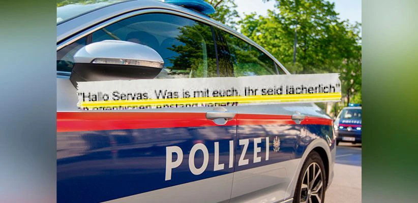Strafe für "lächerliche Polizei"