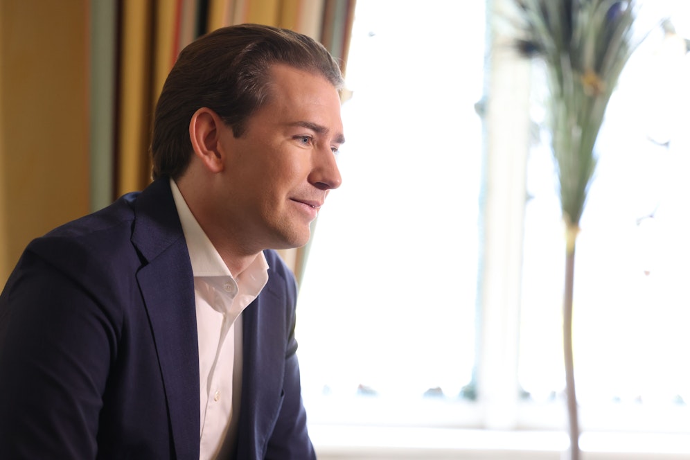 Sebastian Kurz erscheint gleich in zwei Filmen über sich.