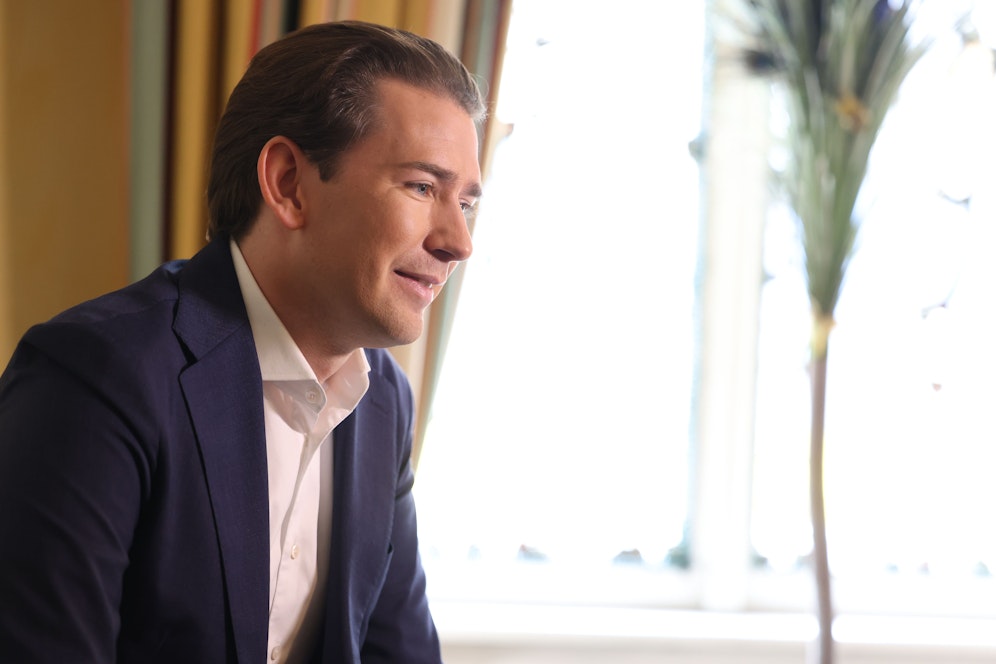 Sebastian Kurz (36) im großen <em>