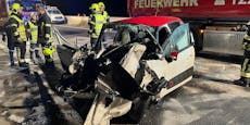 Autofahrer retteten Austria-Star (19) aus Flammen-Wrack
