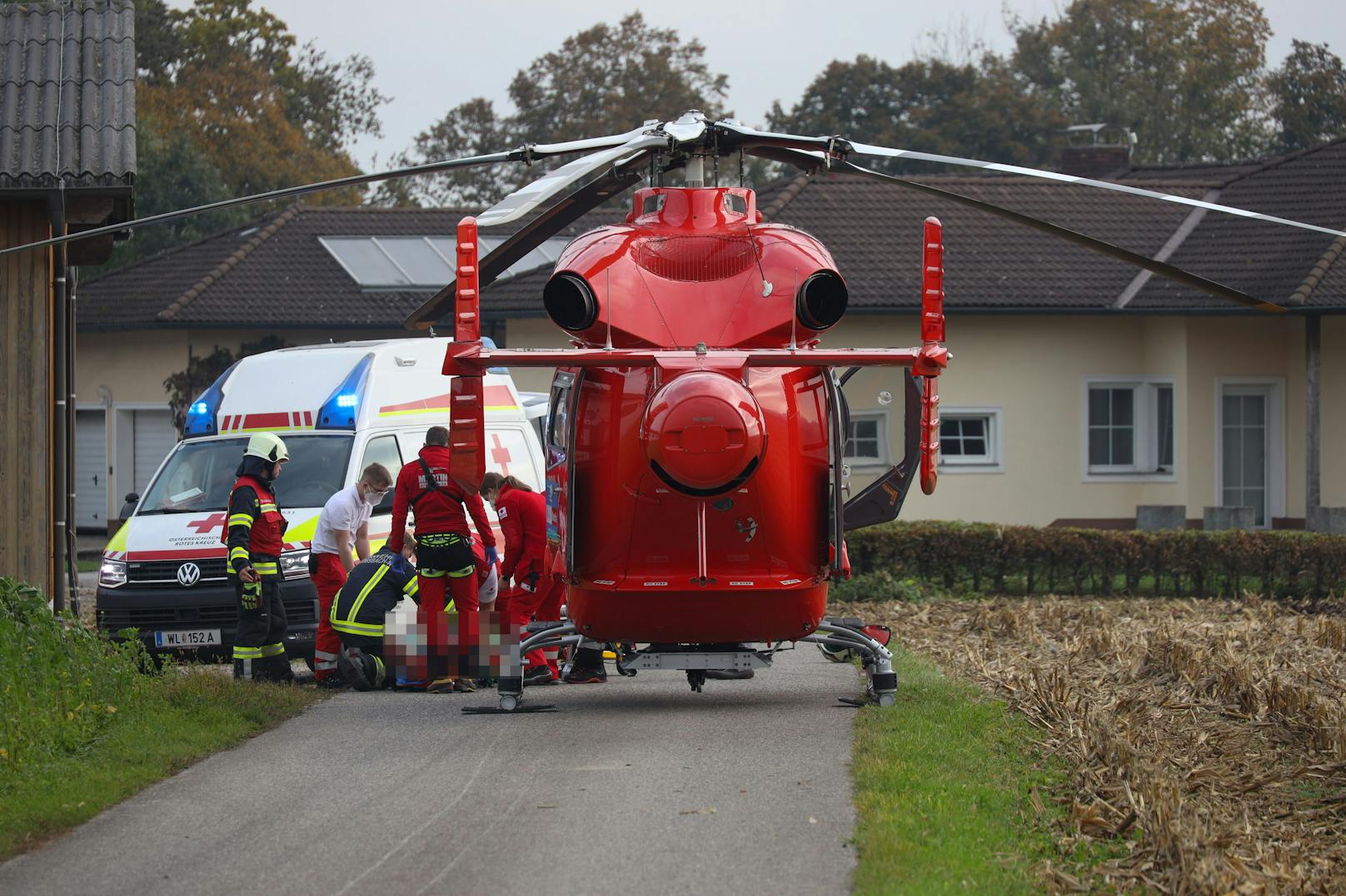 Der Unfall passierte in Bad Wimsbach-Neydharting.
