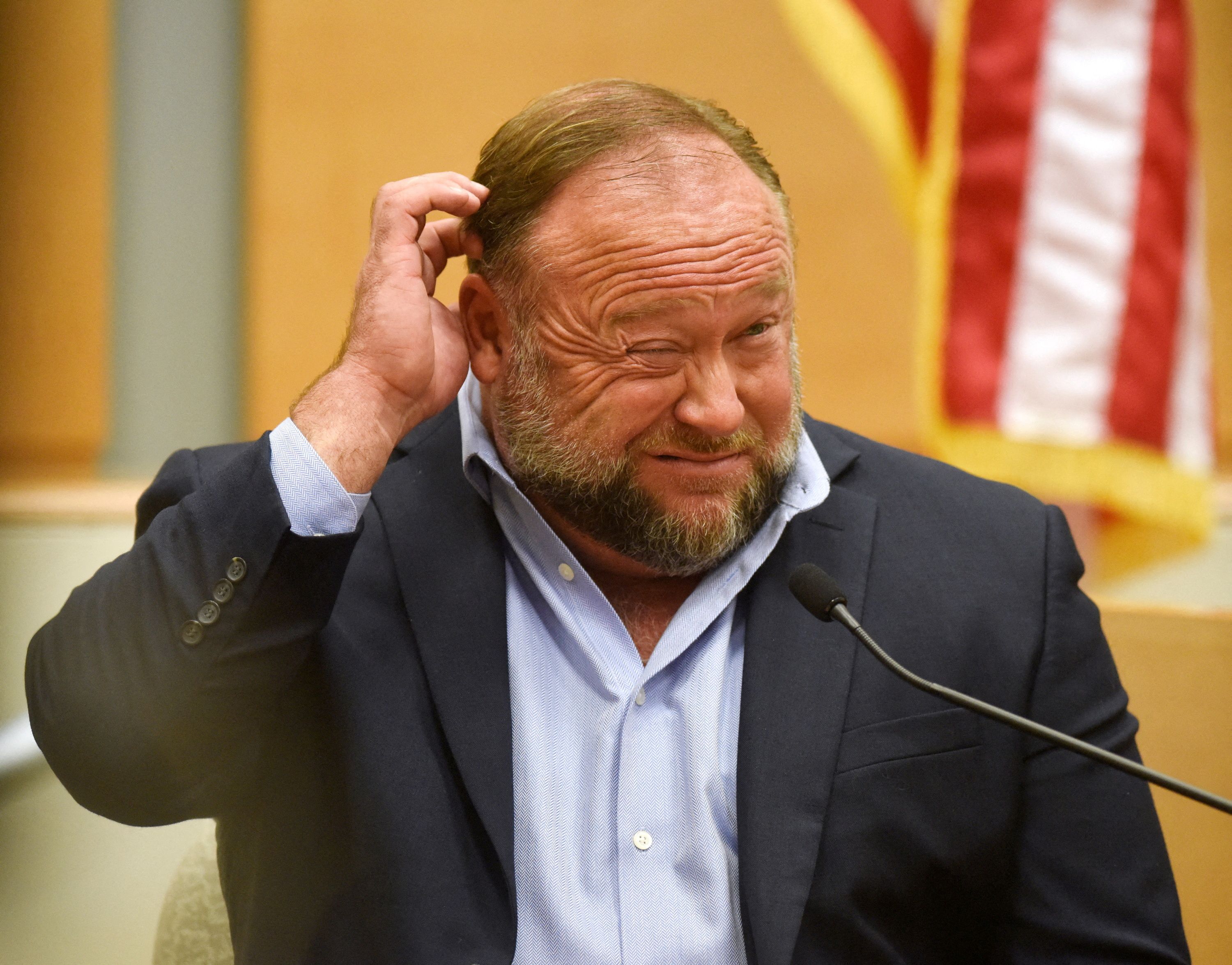 Alex Jones wurde wegen der Verleumdung des Sandy-Hook-Massakers verurteilt. (Archivbild)