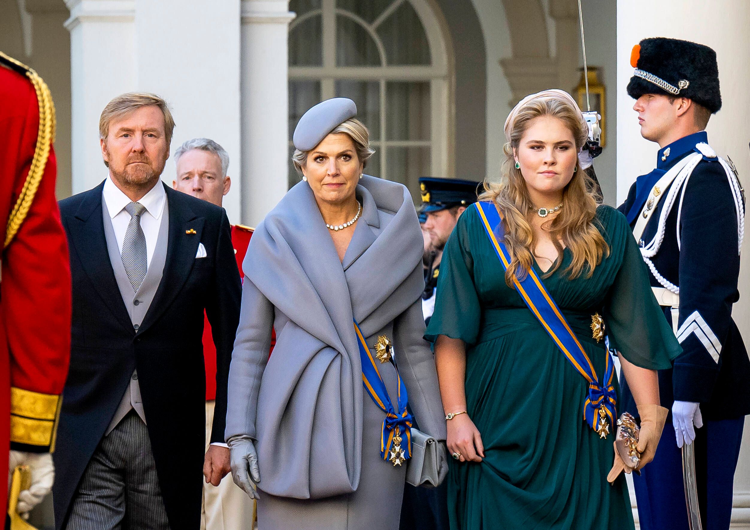 Königin Maxima und Prinzessin Amalia