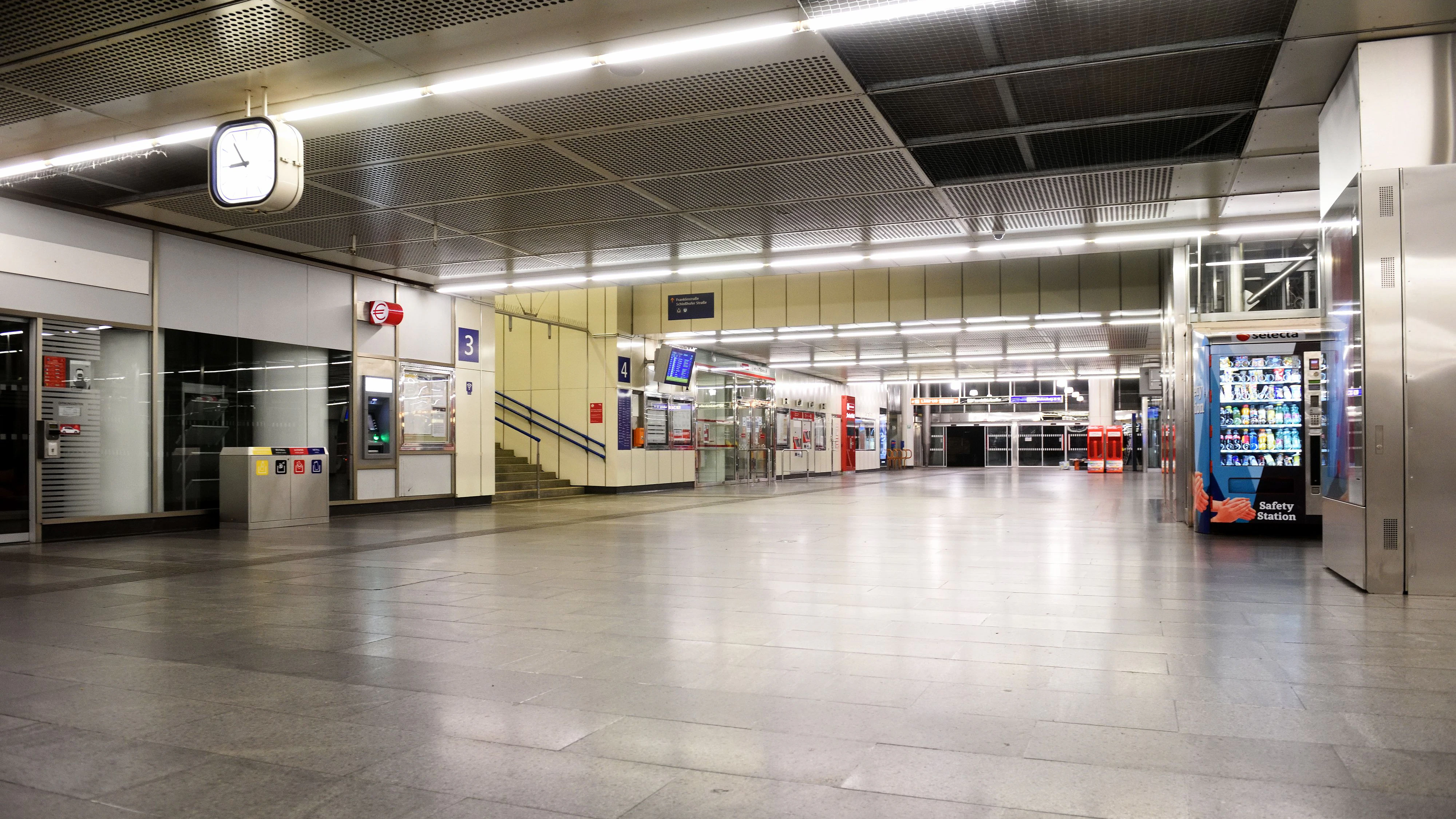 Der Vorfall ereignete sich am Floridsdorfer Bahnhof. 