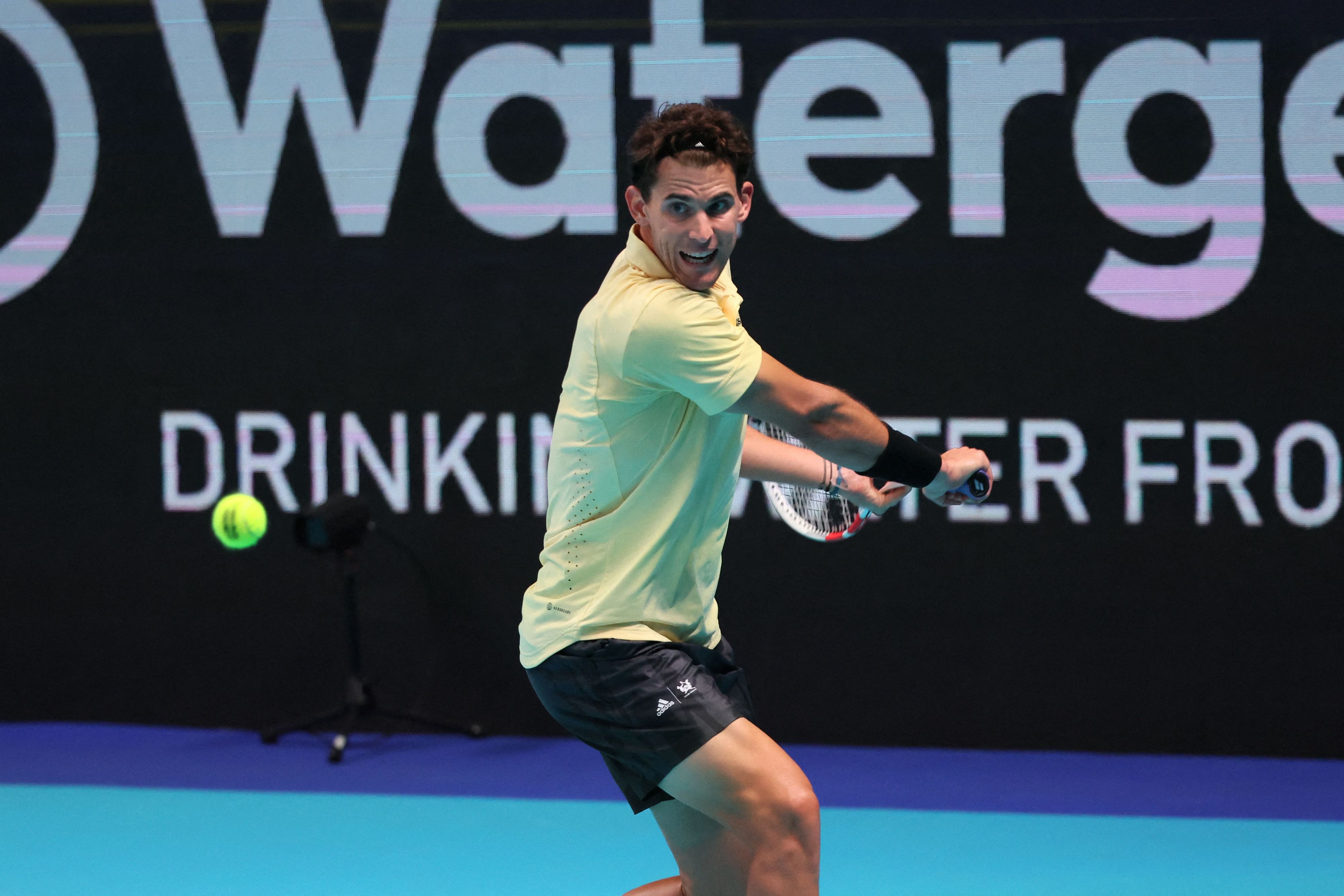 Dominic Thiem im Duell mit Francisco Cerundolo. 