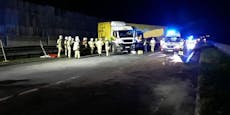 Westautobahn nach Lkw-Crash komplett gesperrt