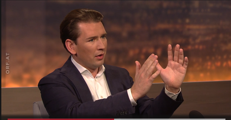 Sebastian Kurz sprach am Samstag über seine Zeit in der Politik.