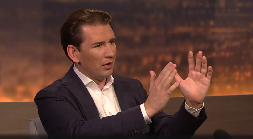 Sebastian Kurz sprach am Samstag über seine Zeit in der Politik.