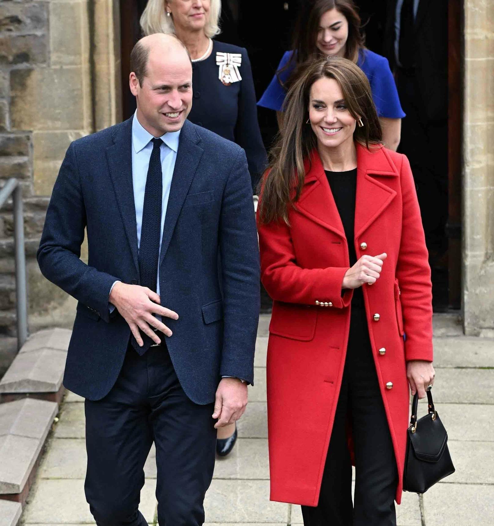 Prinz William und Kate haben drei Kinder.