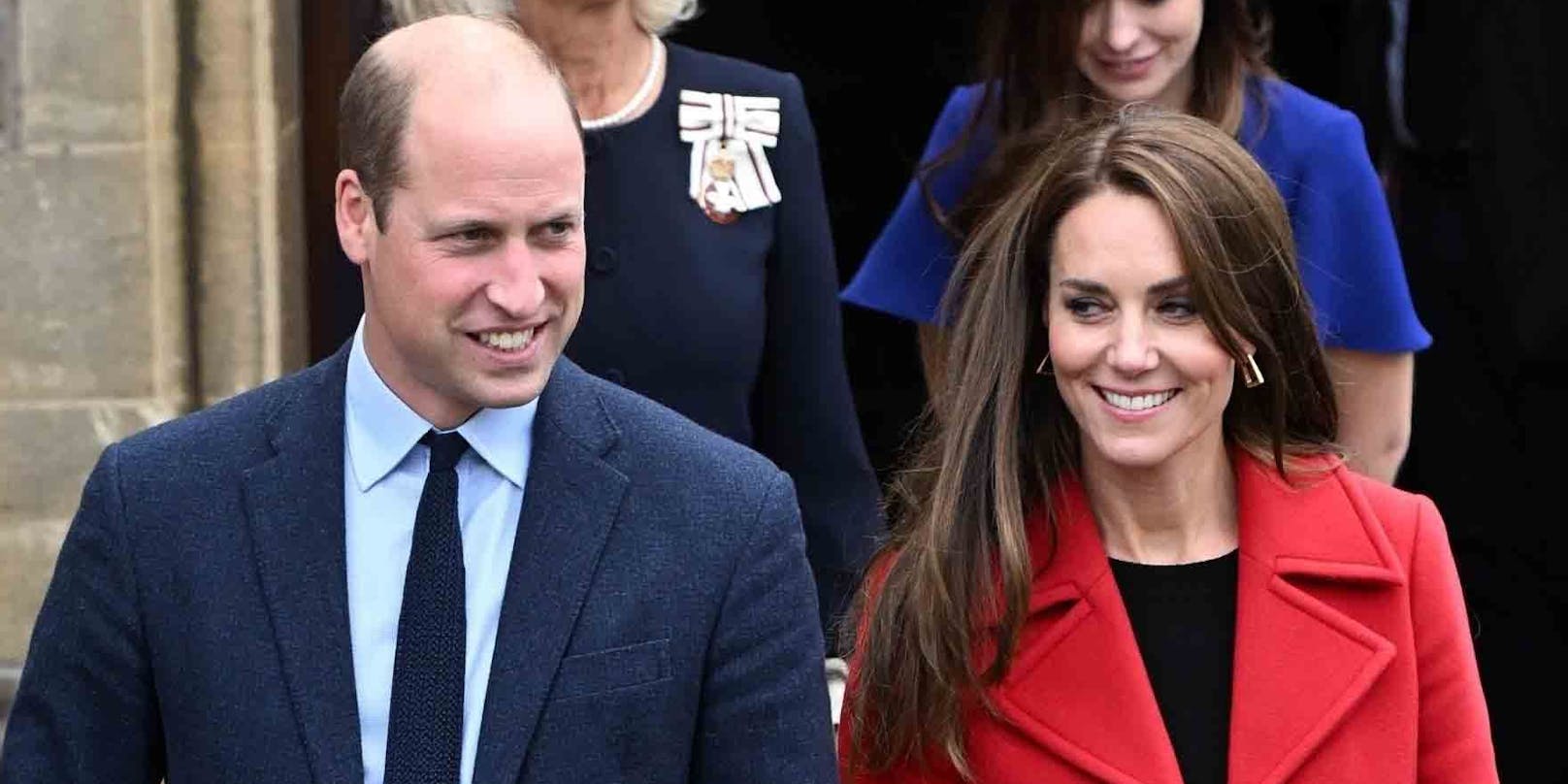 Prinz William und Kate haben drei Kinder.