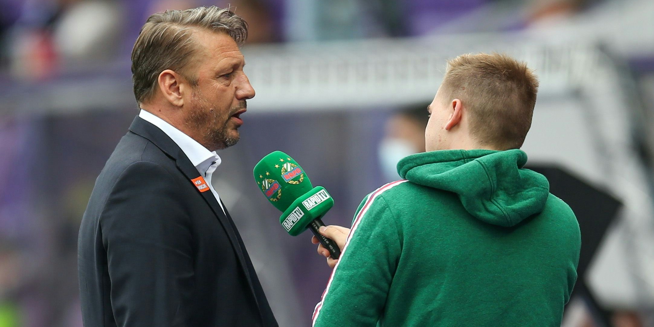 Zoran Barisic spricht über die Stimmung im Verein.