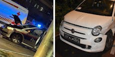 Drogen-Lenkerin auf Probe crasht direkt in Polizeiwagen