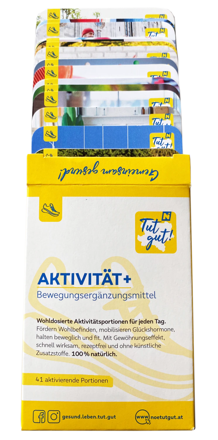 Die Medikamentenschachtel für die physische Gesundheit.