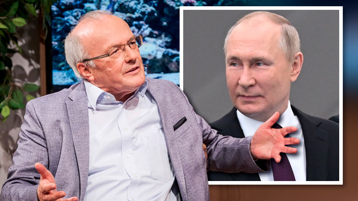 Der österreichische Psychologe Reinhard Haller (l.) analysiert Wladimir Putins Geisteszustand.