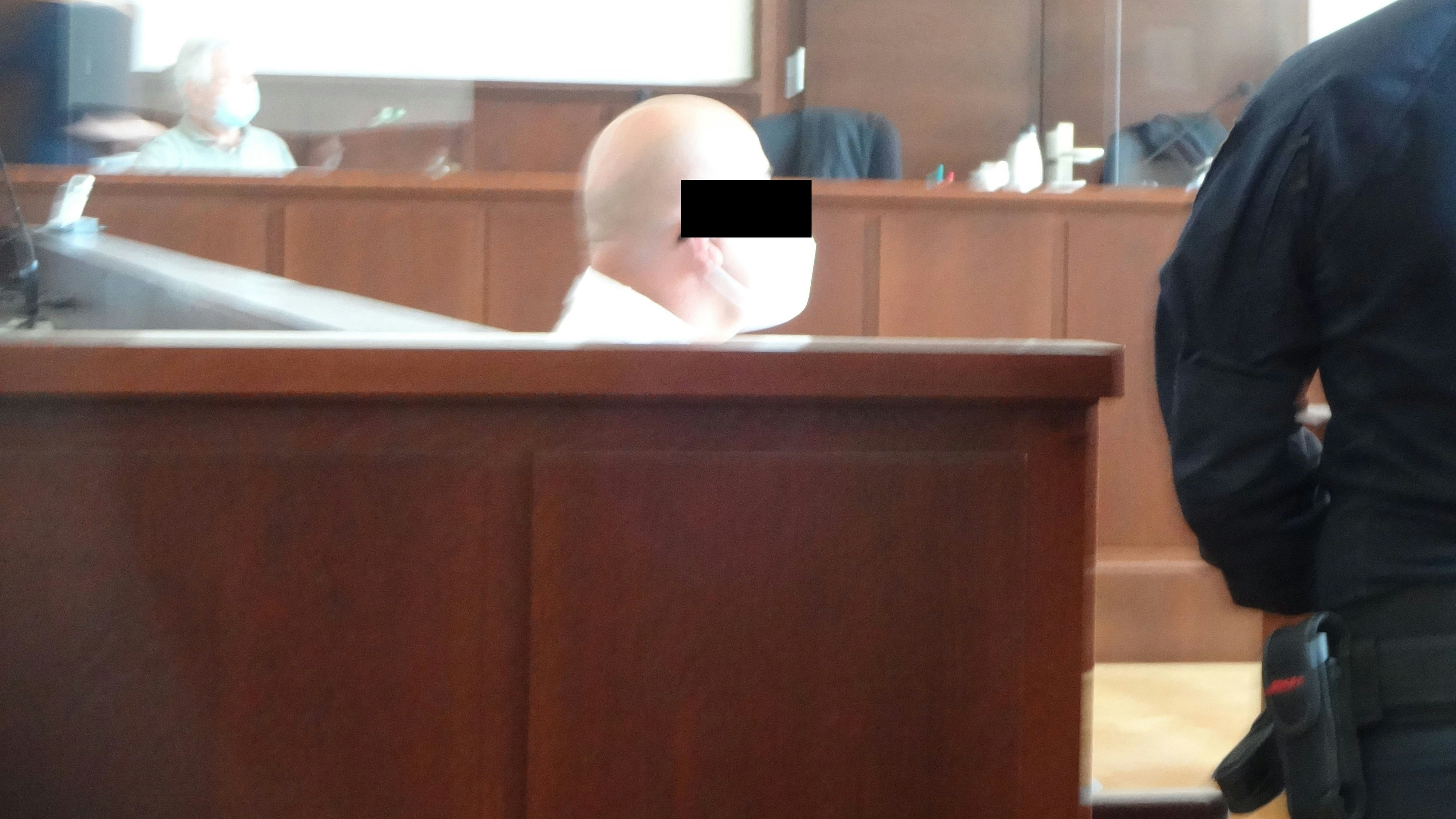 Der angeklagte Rumäne