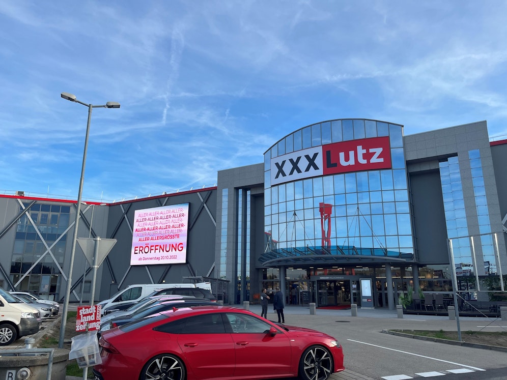 XXXLutz in Langenrohr eröffnet nach Totalumbau neu.