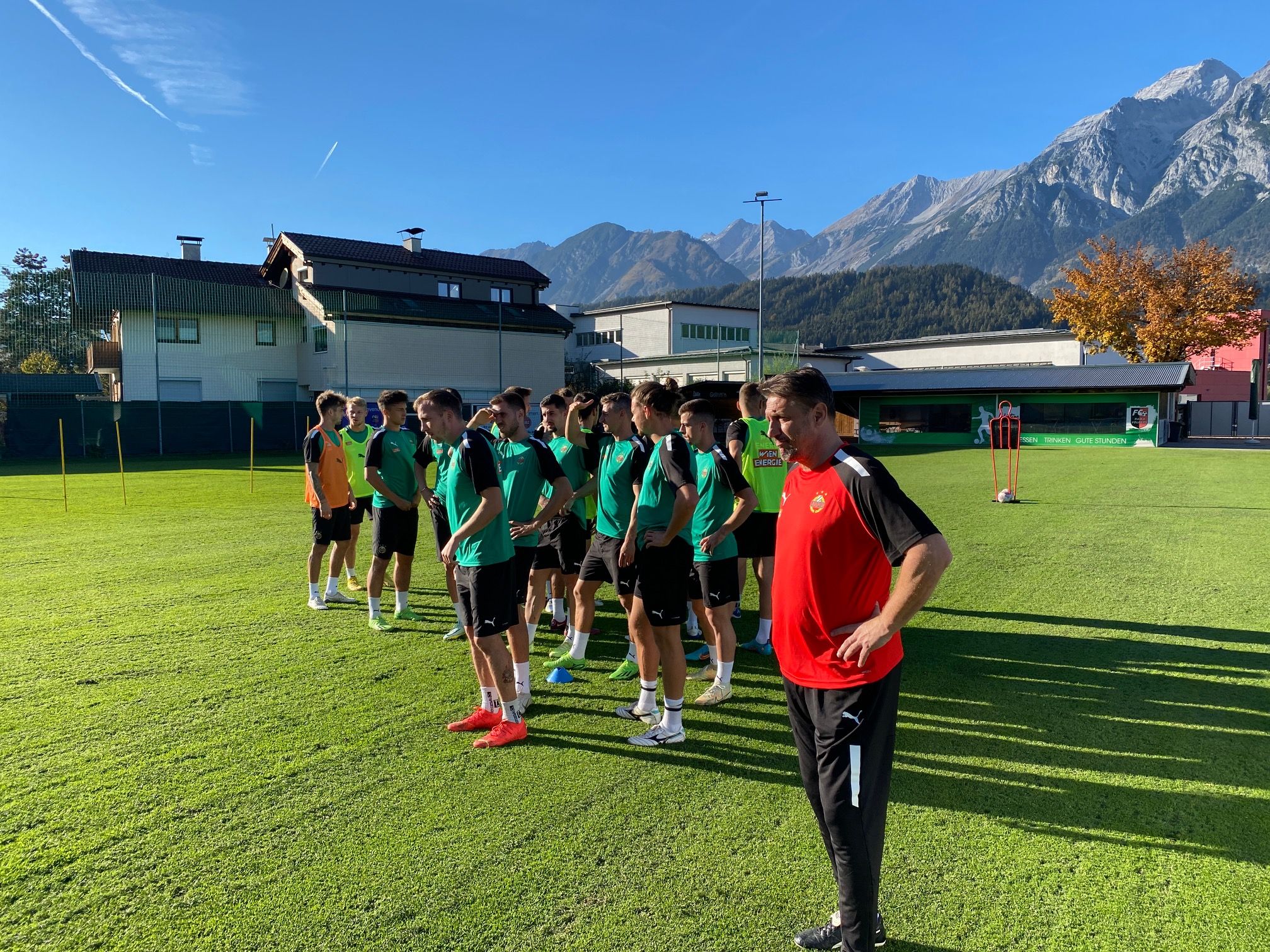 Zoran Barisic feiert sein Comeback als Rapid-Trainer.