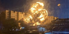 Mega-Explosion – Russen-Kampfjet stürzt auf Wohngebiet