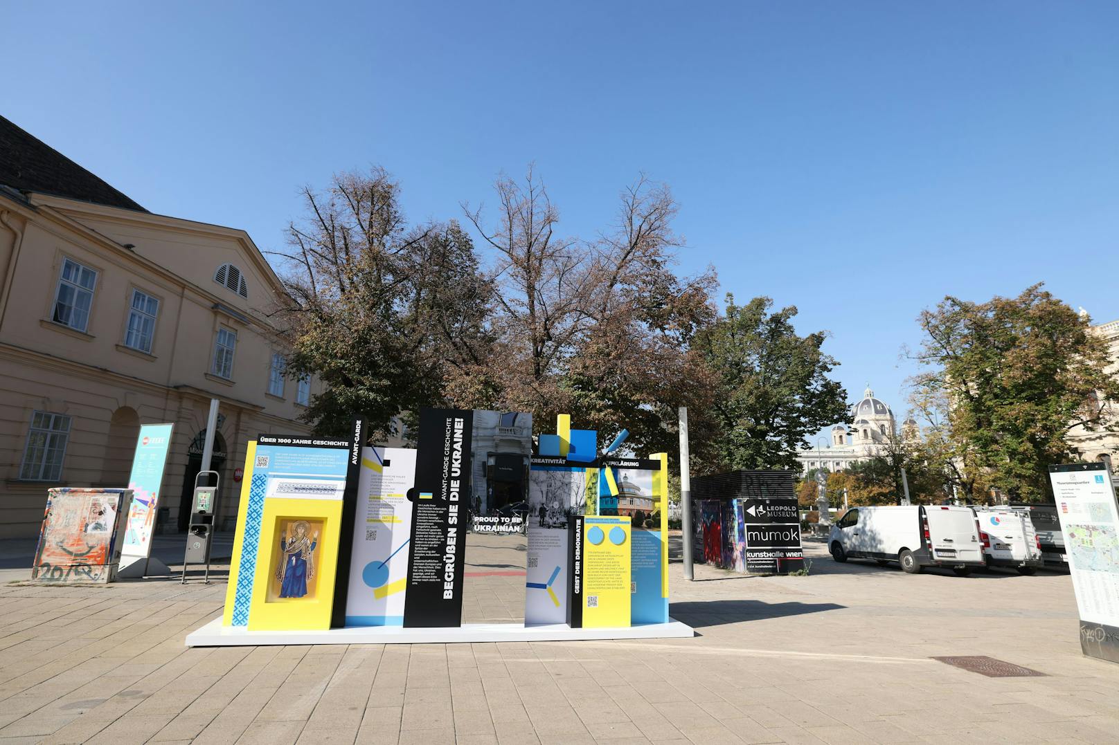 "Gehört entfernt!" Ukraine-Installation erzürnt die FPÖ