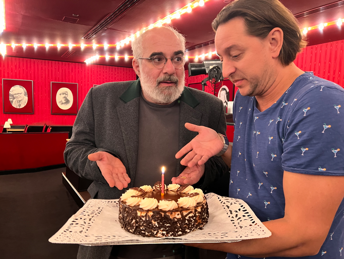 Die Geburtstagstorte muss weichen...