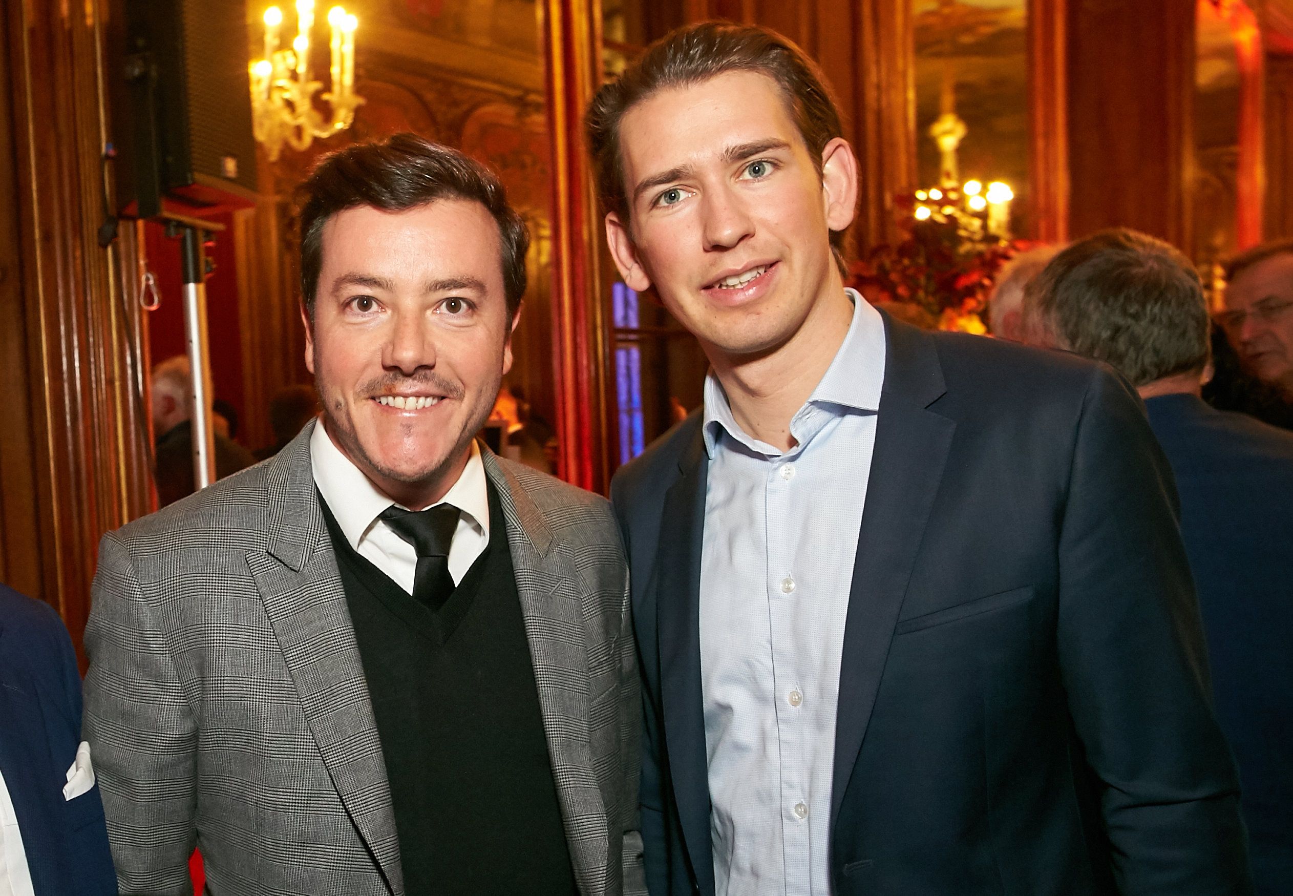 Rene Benko und Sebastian Kurz