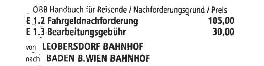 Insgesamt sollte Lehrling 135 Euro zahlen.
