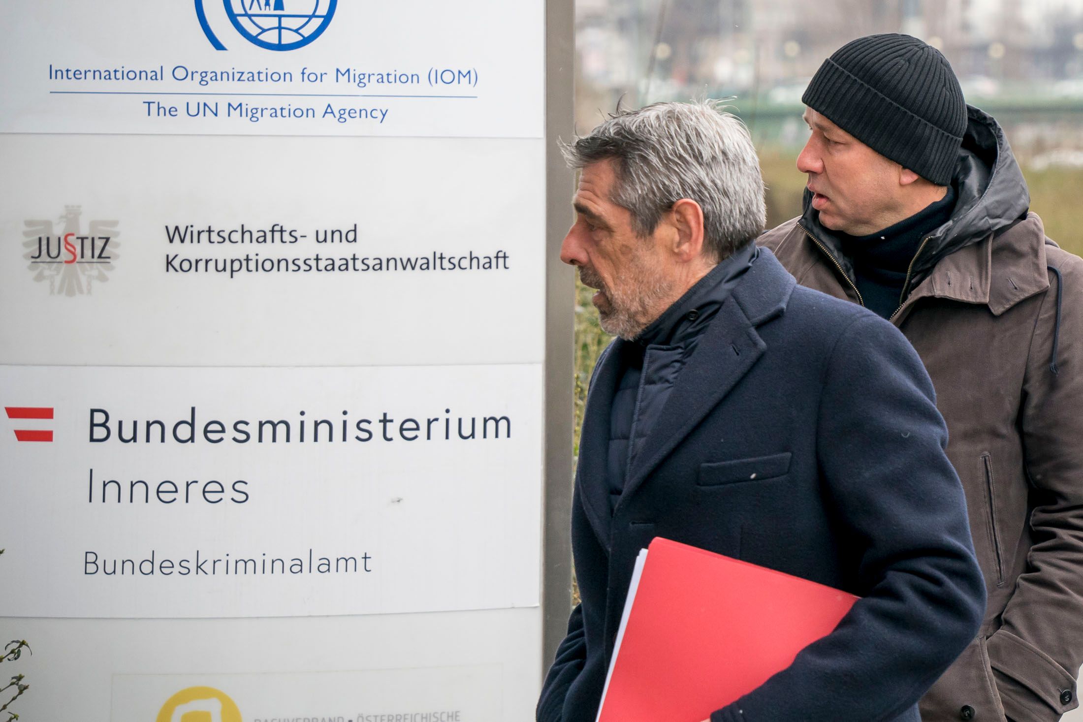 Schmid (rechts) am "Heute"-Foto.