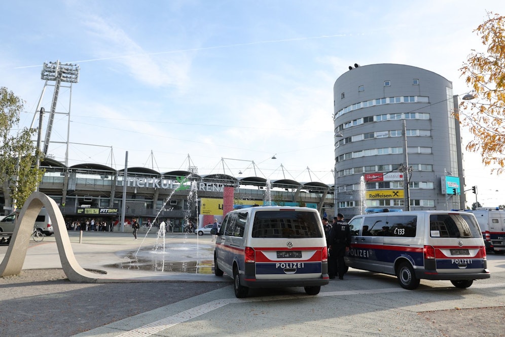 Die Polizei bietet für das Grazer Derby ein Großaufgebot auf. 