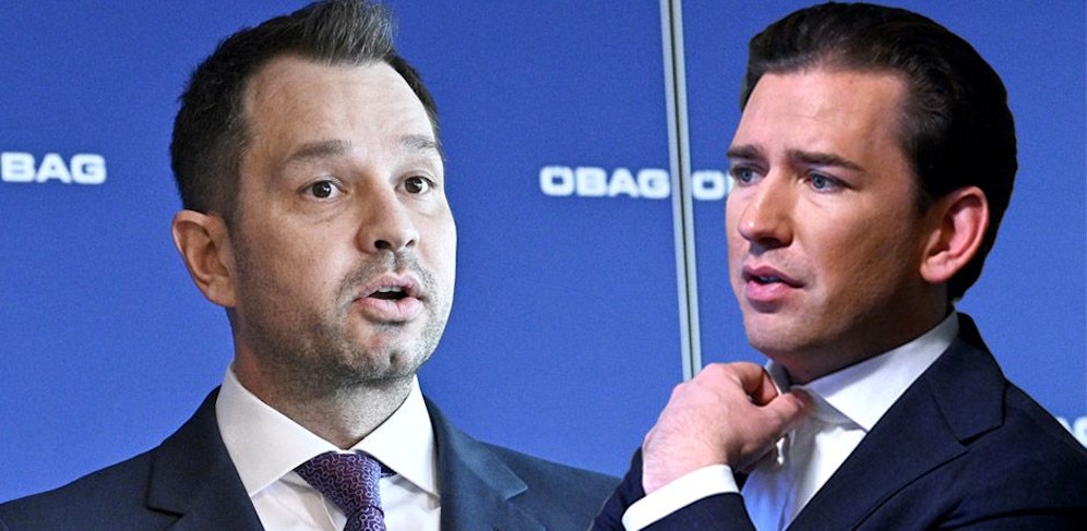 Thomas Schmid und Sebastian Kurz waren enge Weggefährten.