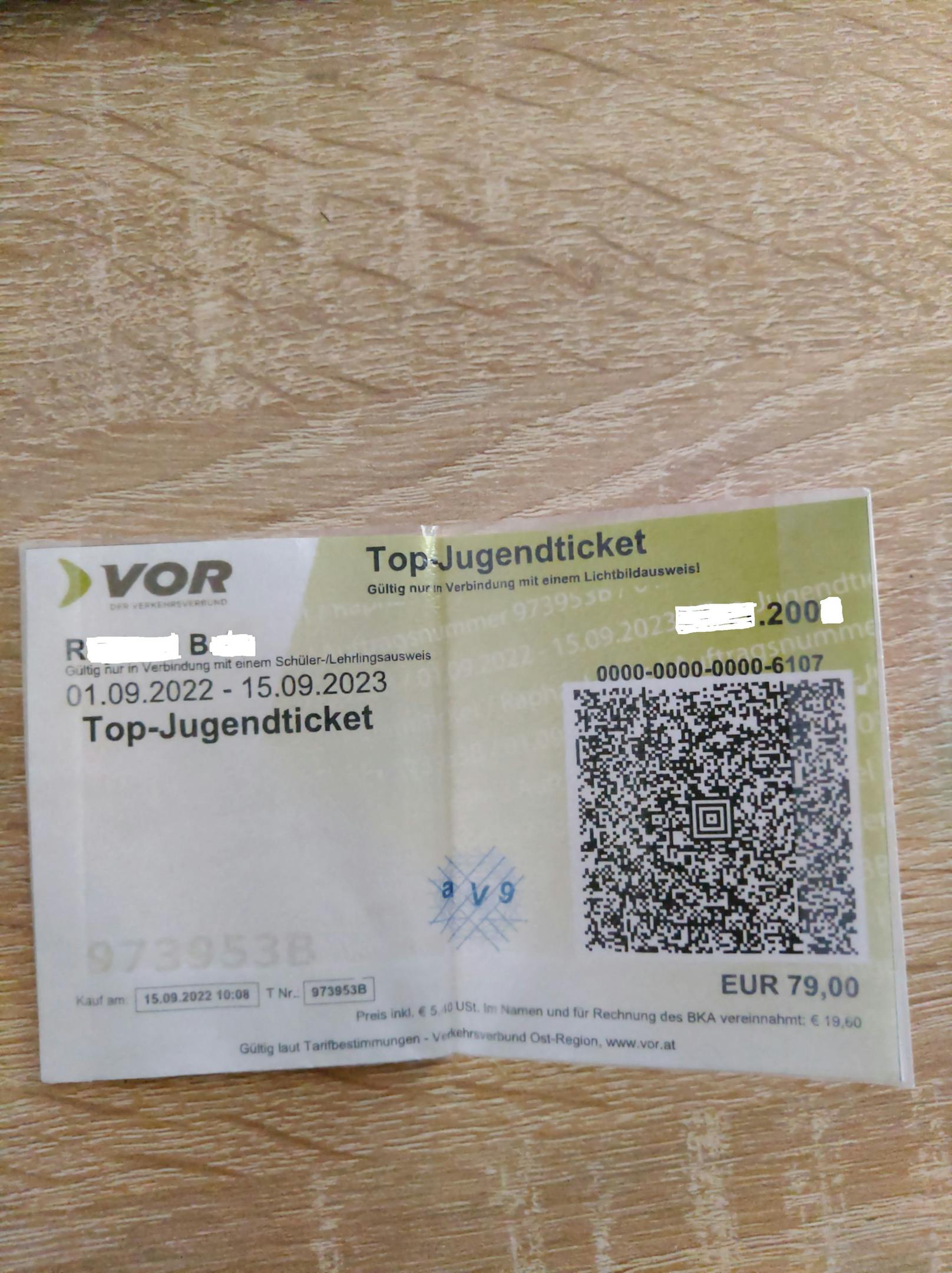 Das Top-Jugendticket des Lehrlings