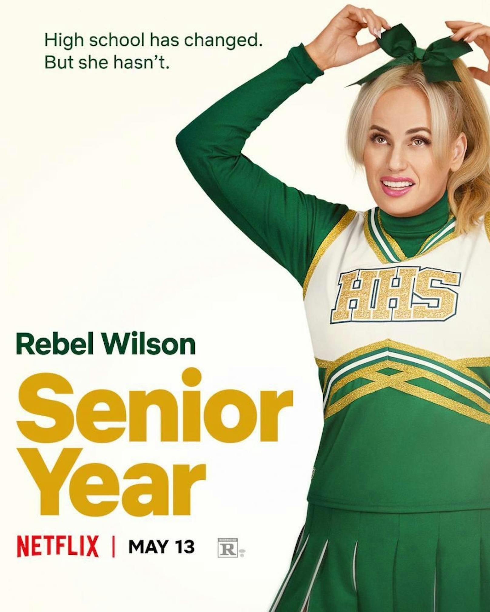 <strong>8. CHEERLEADER!</strong> Rebel Wilson als Cheerleader in "Senior Year"? Gruselig. Das Originalkostüm gibt es auf Amazon - wenn sich nicht schon ein Cheerleader-Outfit in eurem Besitz befindet.