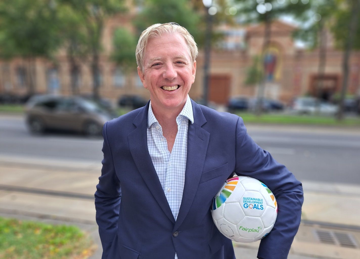 SPORTUNION-Präsident Peter McDonald