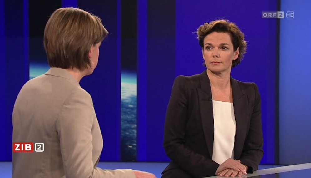 SPÖ-Chefin Pamela Rendi-Wagner in der ZIB2