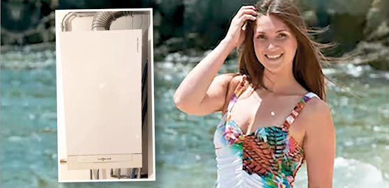 Soap-Star Corinna Frank kam aus dem warmen Urlaub zurück und hatte kein Gas mehr.