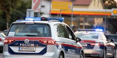 Vandalen-Duo schreit Beamten an, zerkratzt Polizeibus