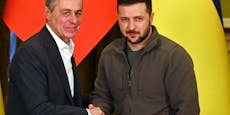 Selenski empfängt Bundespräsident der Schweiz in Kiew