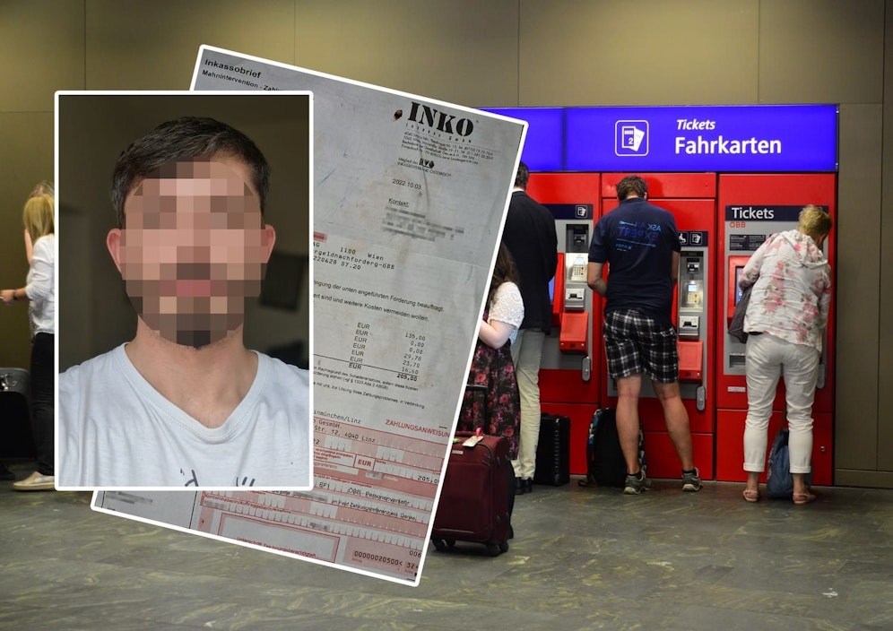 Marcel R. konnte sich, durch seine 2-jährige Arbeitslosigkeit, kein Ticket mehr leisten.