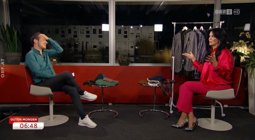 Lukas Schweighofer und Martina Reuter haben ein spannendes Thema.