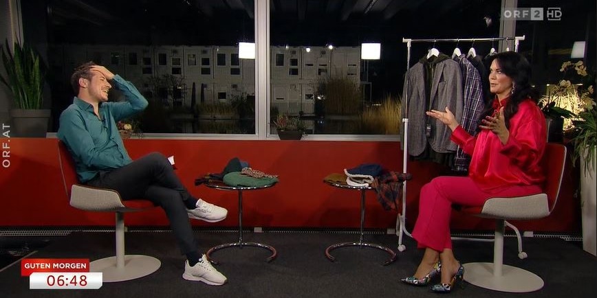 Lukas Schweighofer und Martina Reuter haben ein spannendes Thema.