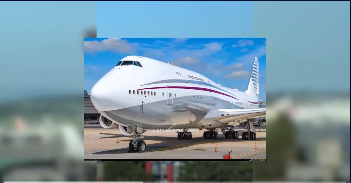 Der Jet befindet sich im Besitz der katarischen Königsfamilie.&nbsp;