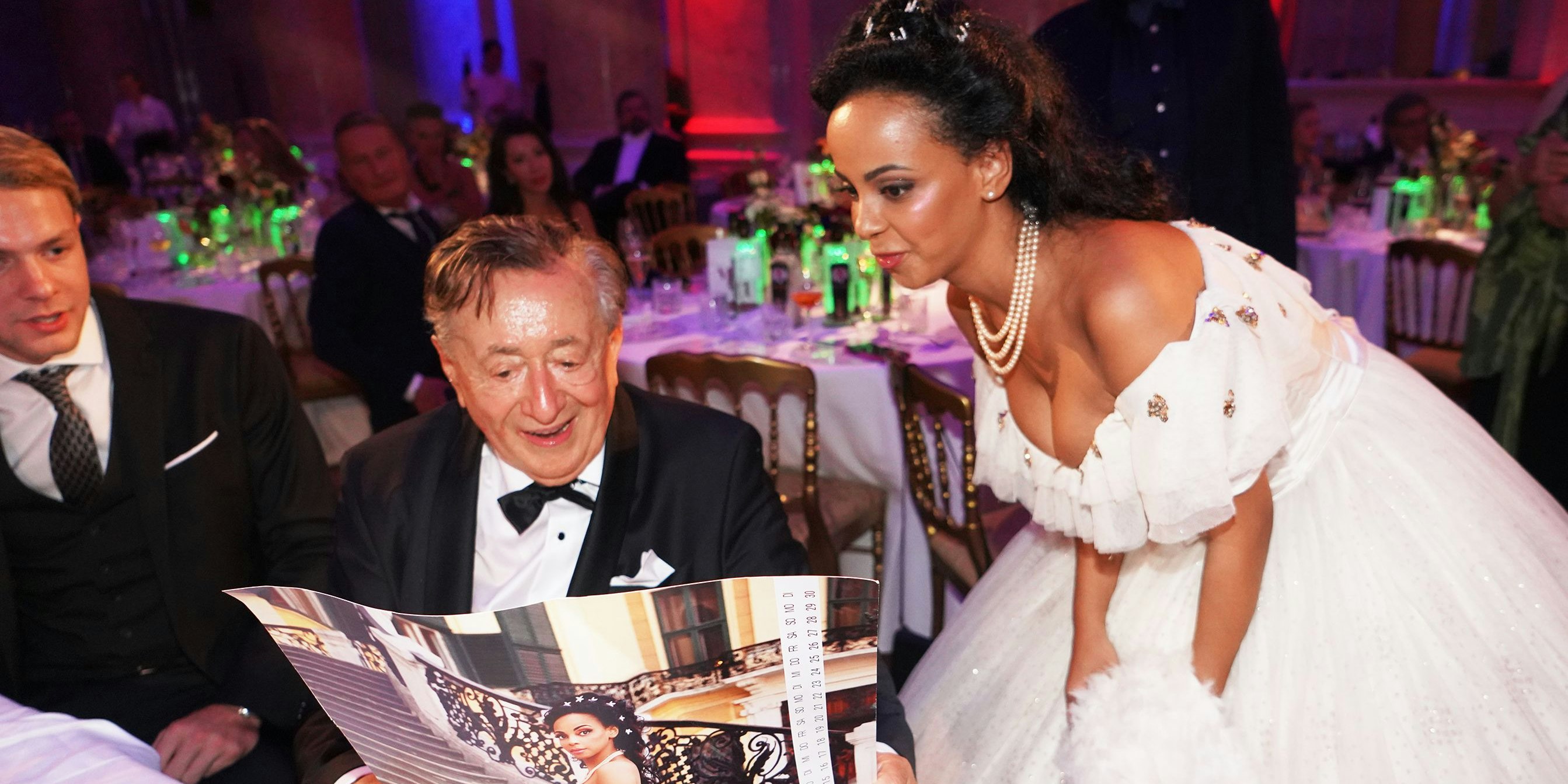 Richard Lugner mit Kolibri