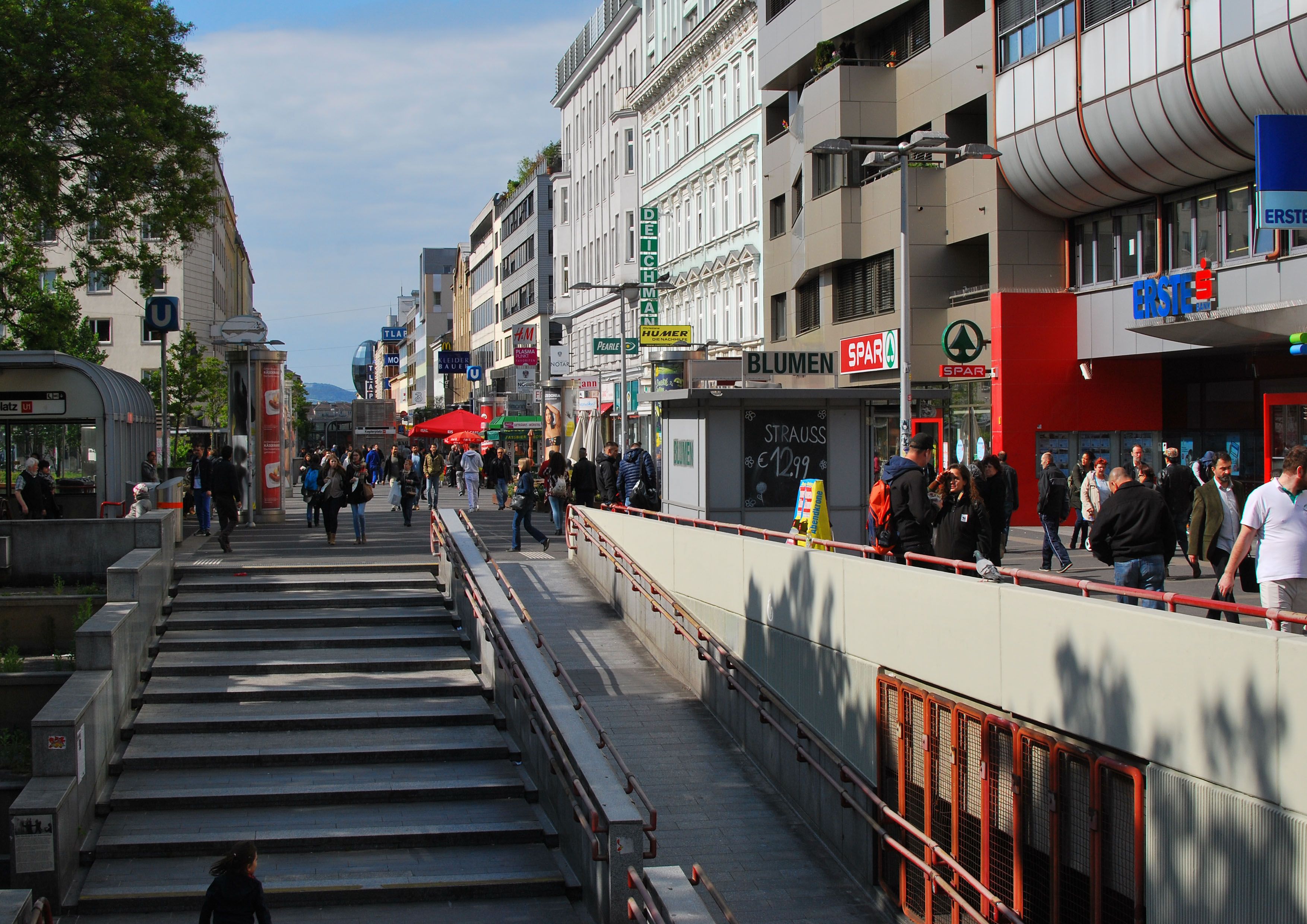 Am Keplerplatz wird eine Schutzzone eingerichtet.