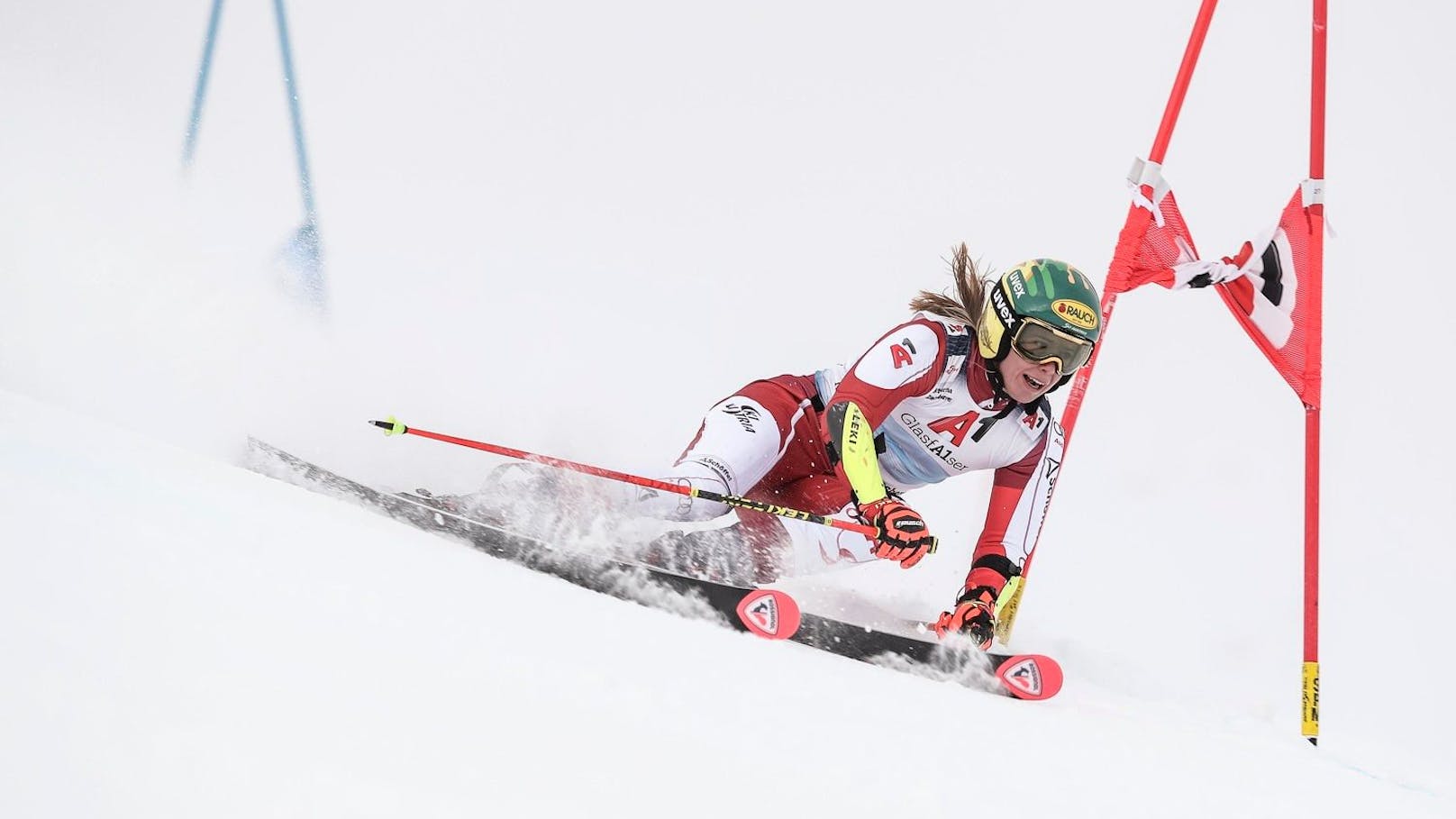 Für ÖSV-Läuferin <strong>Katharina Liensberger</strong> startet der Skiwinter mit einer Absage.