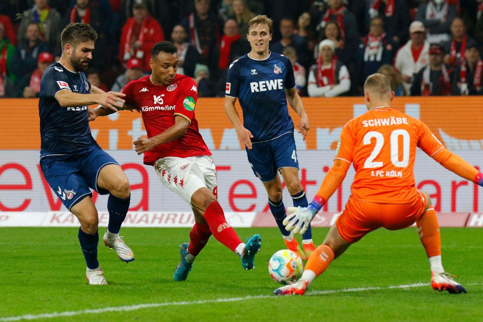 Karim Onisiwo besorgte gegen Köln den 5:0-Endstand. 