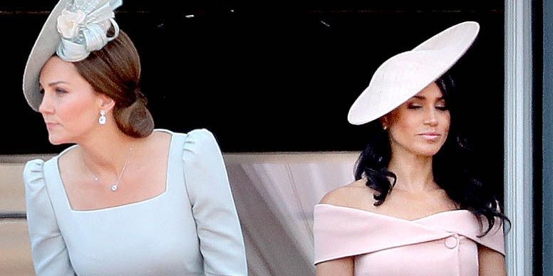 Herzogin Kate mit Meghan Markle
