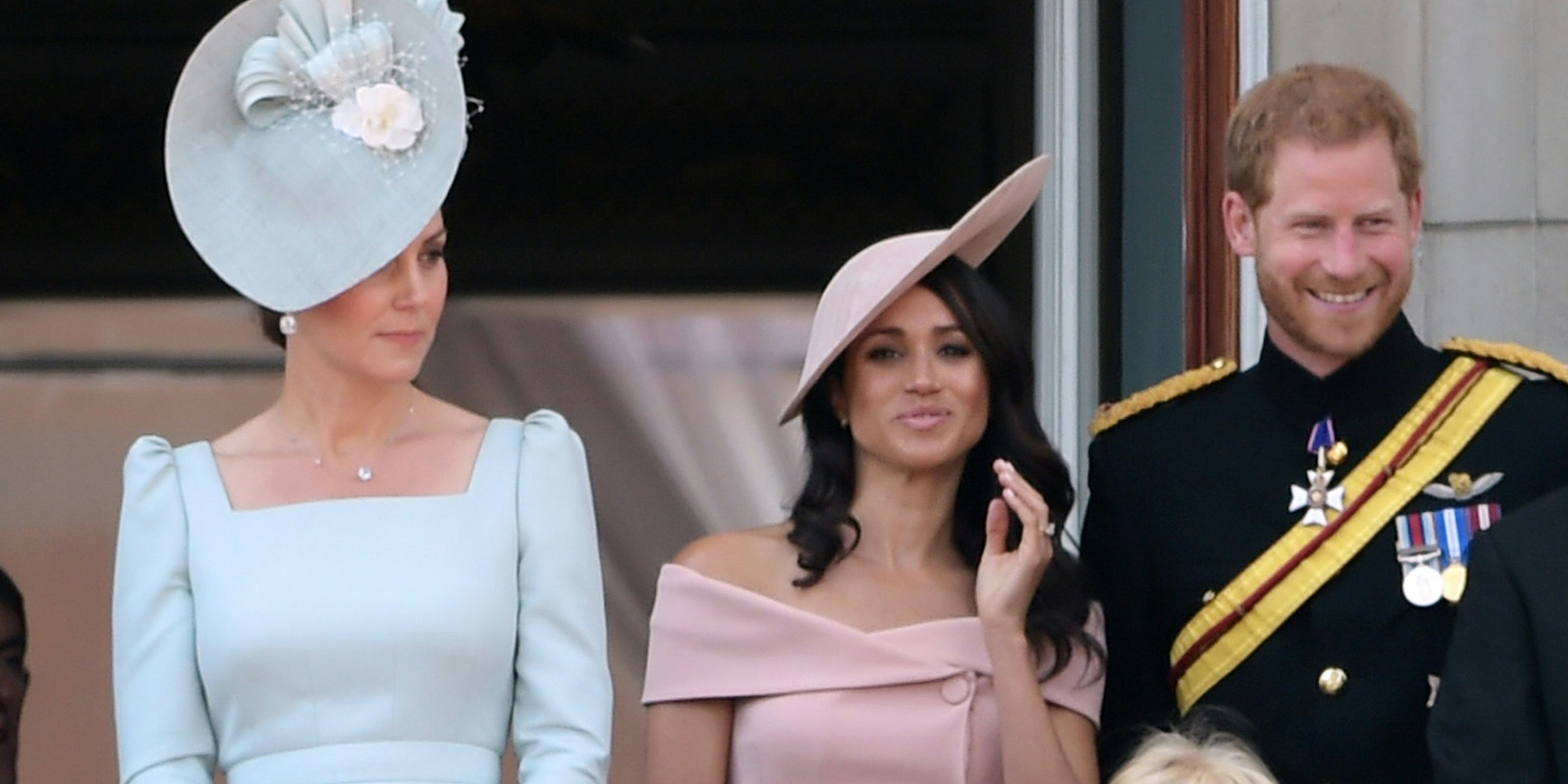 Herzogin Kate mit Meghan Markle