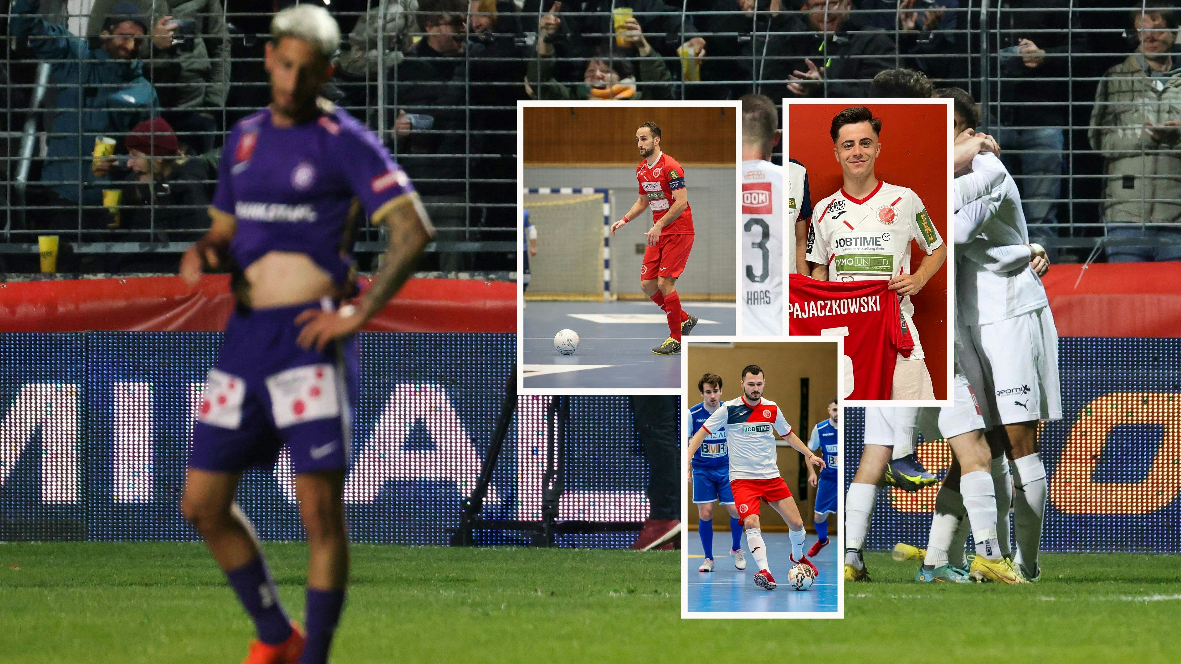 Heute.at - Dieses Futsal-Trio tanzte Samba mit der Austria