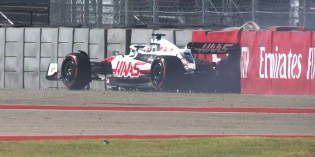 Antonio Giovinnazi sorgte für eine schnelle Rote Flagge. 